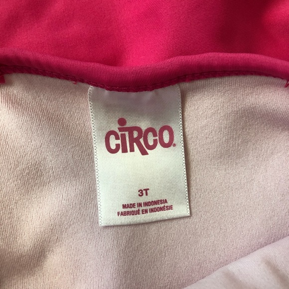 Circo Tulle Ruffle One Piece Swimsuit Pink - Picture 3 of 4